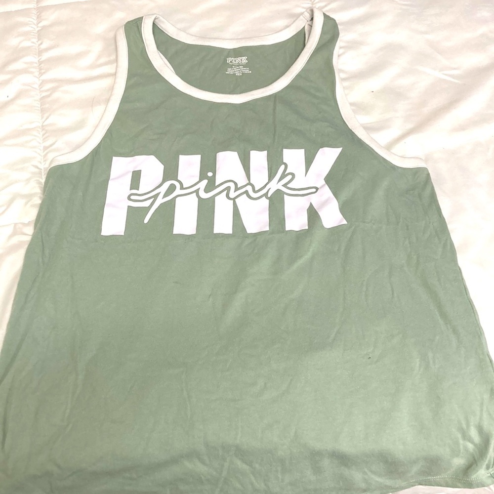 Victorias Secret PINK tank top. Size medium. Barely used.